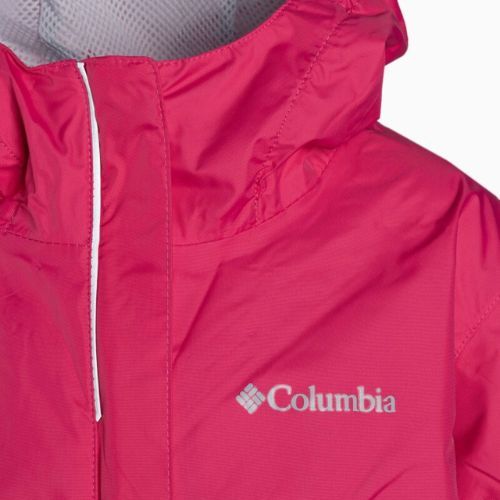 Columbia Arcadia 613 jachetă de ploaie pentru copii roz 1580631