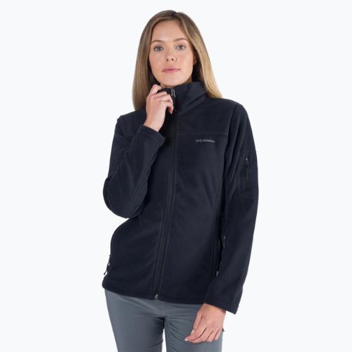 Columbia Fast Trek II 10 bluză de femei din fleece negru 1465351