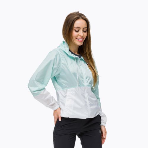Columbia Flash Forward 329 jachetă de vânt pentru femei albastru și alb 1585911