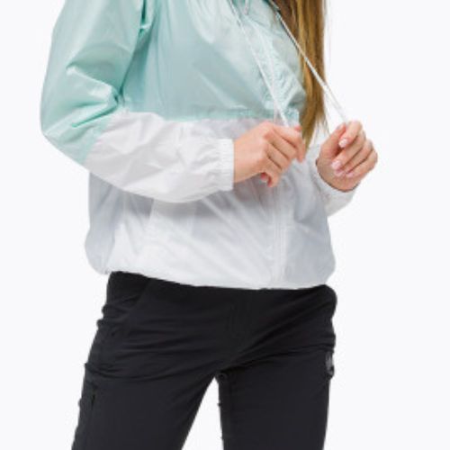 Columbia Flash Forward 329 jachetă de vânt pentru femei albastru și alb 1585911