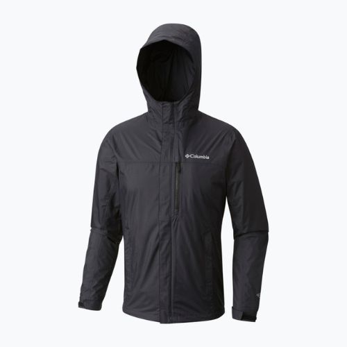 Columbia Pouring Adventure 010 jachetă de ploaie pentru bărbați negru 1760061