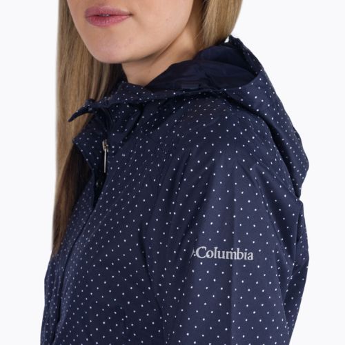 Jachetă de ploaie cu membrană Columbia Splash A Little II 468 pentru femei, albastru marin 1771064