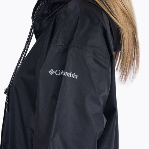 Columbia Splash Side 10 jachetă de ploaie pentru femei negru 1931651