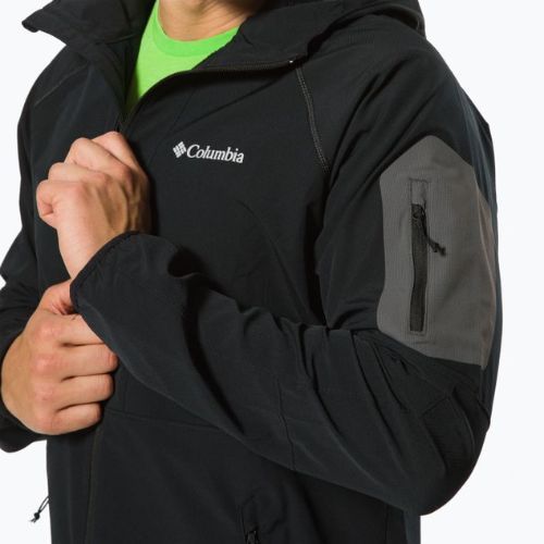 Columbia Tall Heights Jacheta Softshell pentru bărbați 010 negru 1975591