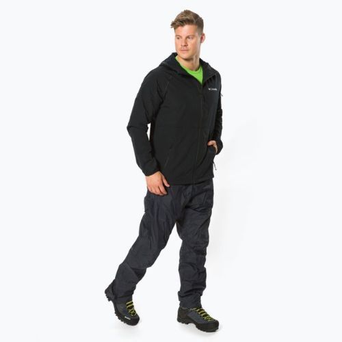 Columbia Tall Heights Jacheta Softshell pentru bărbați 010 negru 1975591