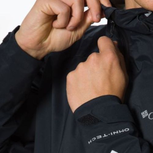 Jachetă softshell pentru bărbați Columbia Titan Pass 2.5L Shell 010 negru 1888941