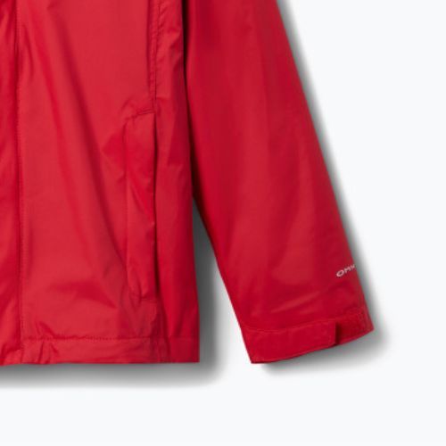 Columbia Watertight jachetă de ploaie cu membrană pentru copii, roșu 1580641