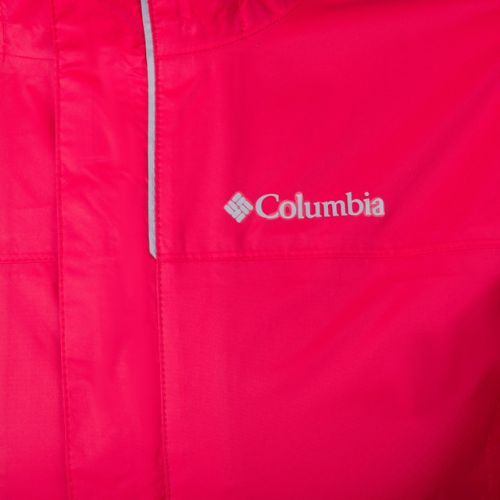 Columbia Watertight jachetă de ploaie cu membrană pentru copii, roșu 1580641