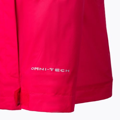 Columbia Watertight jachetă de ploaie cu membrană pentru copii, roșu 1580641