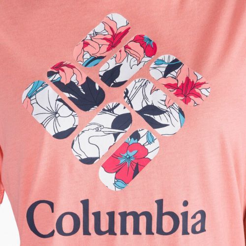 Columbia Bluebird Days Tricoul de trekking pentru femei Bluză relaxată 880 portocaliu 1934002