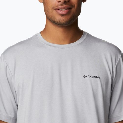 Columbia Tech Trail Graphic Tee 039 gri 1930802