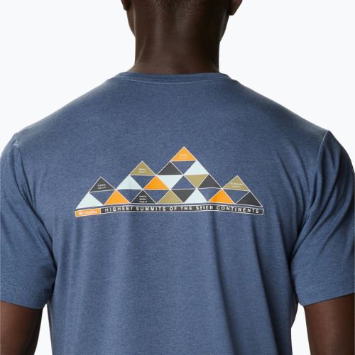 Columbia Tech Trail Graphic Tee 478 albastru 1930802