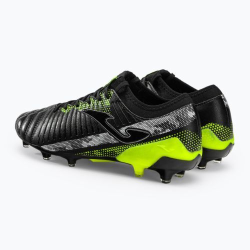 Joma Propulsion Cup FG negru/lemon fluor pentru bărbați ghete de fotbal