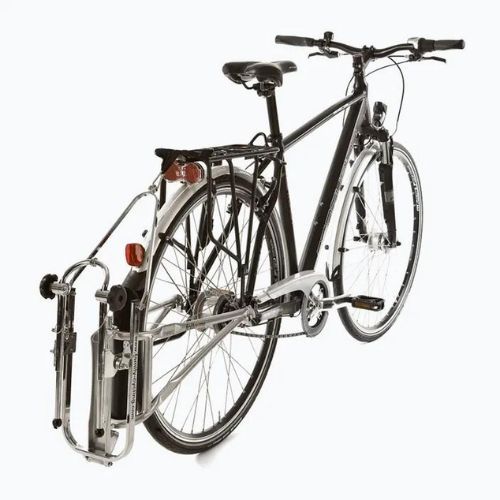 FollowMe bară de remorcare pentru biciclete argintie FM-100.100