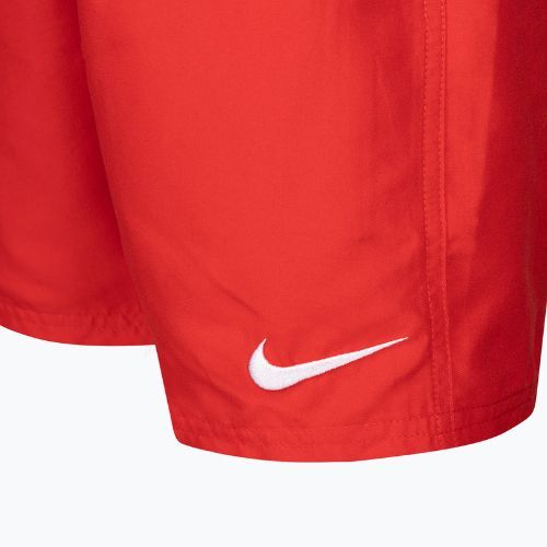 Pantaloni scurți de înot pentru copii Nike Essential 4" Volley roșu NESSB866-614