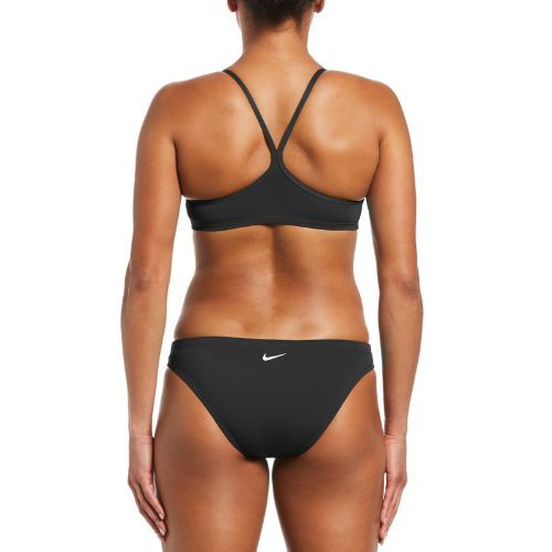 Costum de baie din două piese pentru femei Nike Essential Sports Bikini negru NESSA211-001