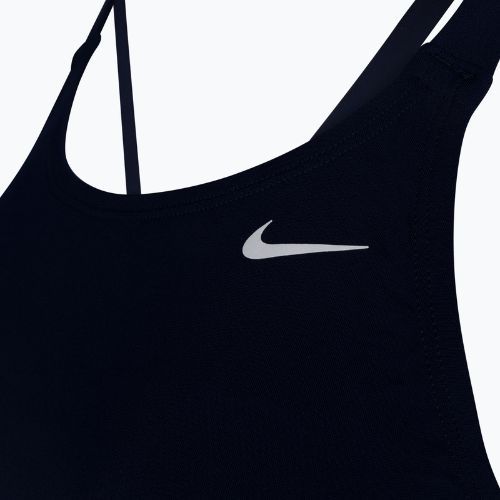 Costum de baie dintr-o singură piesă pentru femei Nike Hydrastrong Solid negru NESSA001-001