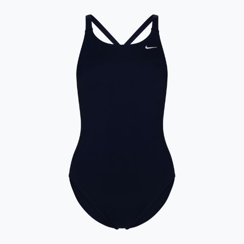 Costum de baie dintr-o singură piesă pentru femei Nike Hydrastrong Solid negru NESSA001-001