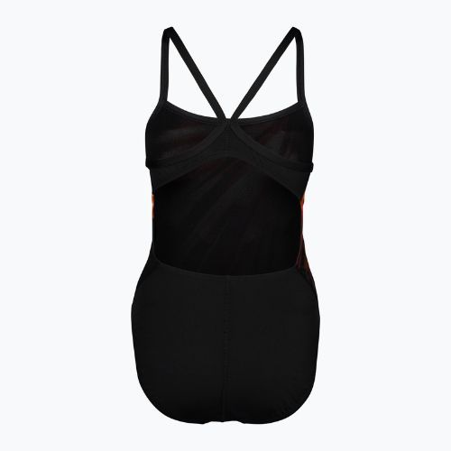 Costum de baie o piesă pentru femei Nike Spectrum negru și roșu NESSA014-614
