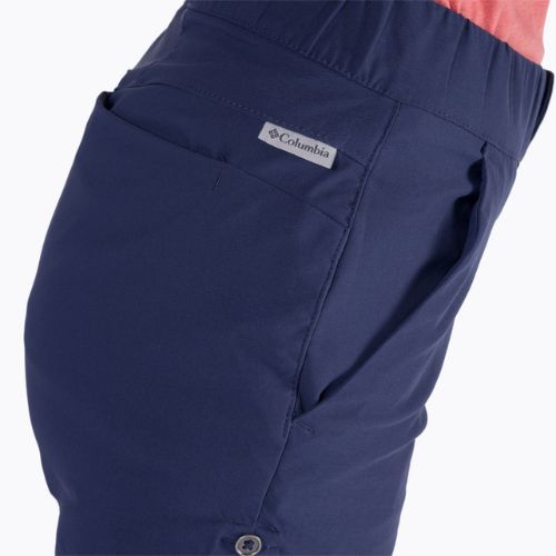 Columbia Firwood Camp II Pantaloni scurți de drumeție pentru femei, albastru marin 1885313