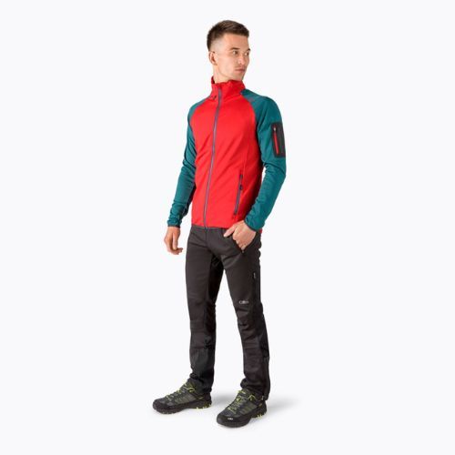Jachetă softshell pentru bărbați CMP C812 roșu 32G6617/C812/48