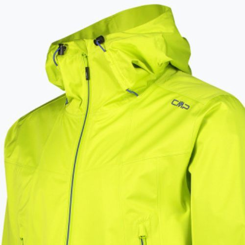 Jachetă de ploaie cu membrană CMP Fix E474 pentru bărbați, verde 32Z5077/E474/48
