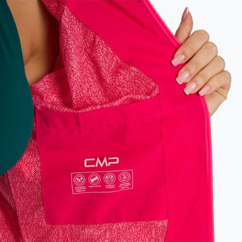 Jachetă softshell pentru femei CMP Zip roz 31Z5406/B880