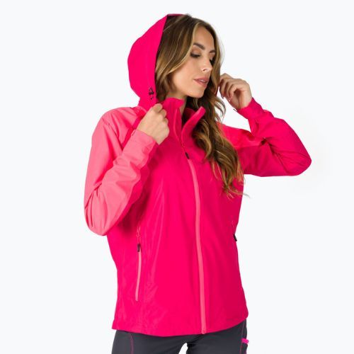 Jachetă softshell pentru femei CMP Zip roz 31Z5406/B880