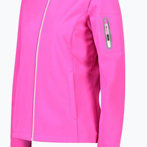 Jachetă softshell pentru femei CMP Zip H924 roz 39A5006/H924/D36