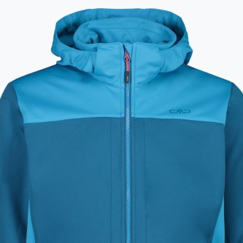 Jachetă softshell pentru bărbați CMP Zip 02ML albastru 39A5027/02ML/48