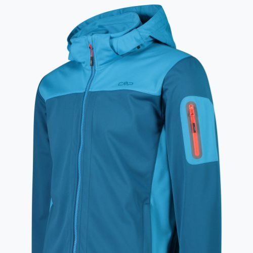 Jachetă softshell pentru bărbați CMP Zip 02ML albastru 39A5027/02ML/48