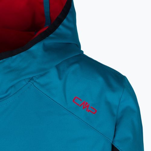 Jachetă softshell pentru copii CMP Zip 02LL albastru 39A5134/02LL/110