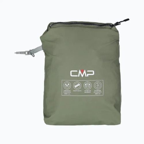 Jachetă de ploaie pentru bărbați CMP Snaps F832 verde 39X7367/F832/48