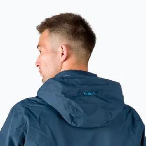 Jachetă de ploaie pentru bărbați CMP Snaps M919 albastru 39X7367/M919/48