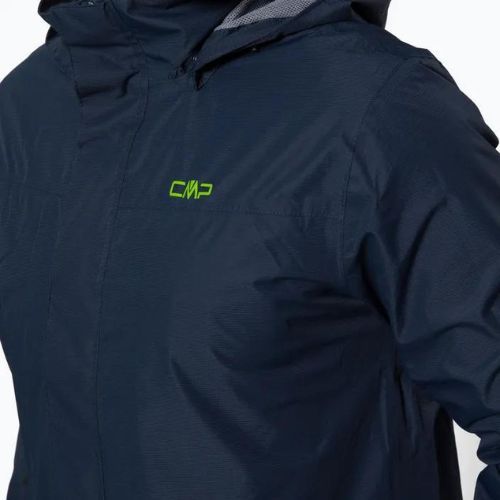 Jachetă de ploaie pentru bărbați CMP Snaps N950 negru 39X7367/N950/48