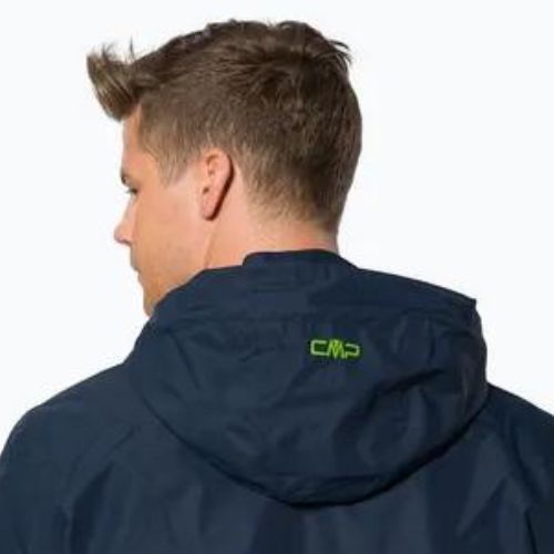 Jachetă de ploaie pentru bărbați CMP Snaps N950 negru 39X7367/N950/48