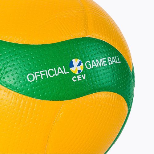 Mikasa CEV Volleyball galben-verde V200W