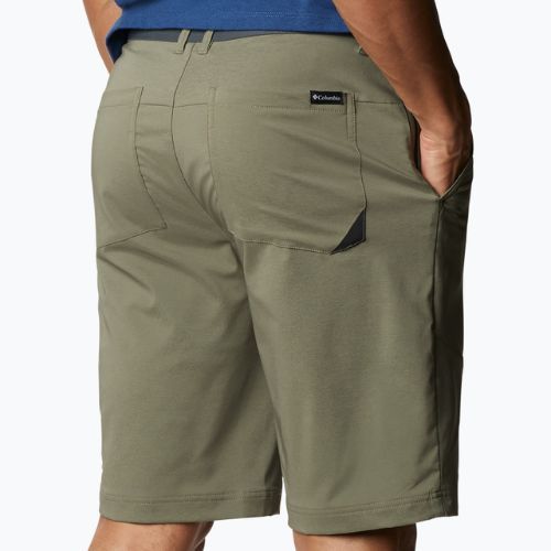 Pantaloni scurți de trekking pentru bărbați Columbia Tech Trail 397 verde 1883371
