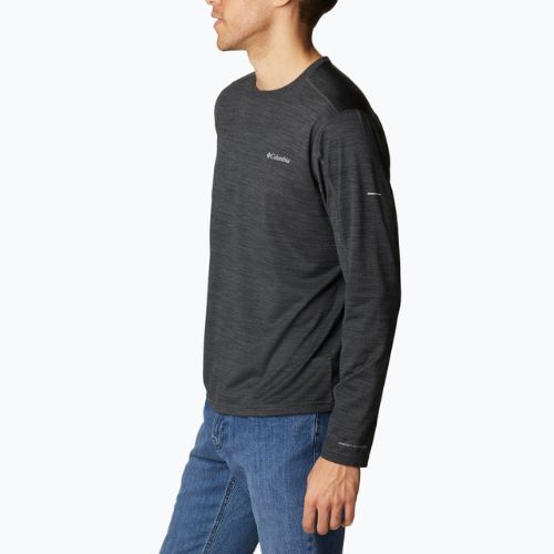 Cămașă de trekking pentru bărbați Columbia Alpine Chill Zero LS 010 negru 1990533