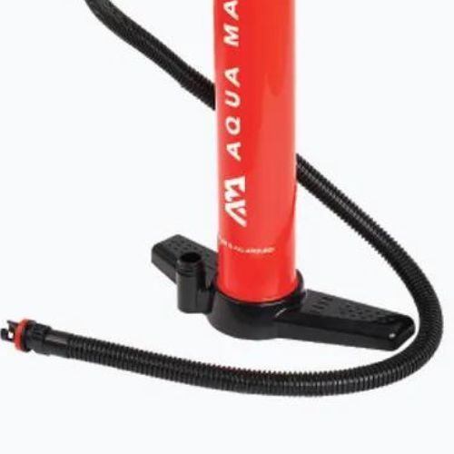 Aqua Marina LIQUID AIR V1 Pompă manuală de înaltă presiune cu dublă acțiune cu manometru roșu B0303019