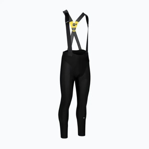 Pantaloni cu bretele ASSOS Equipe RS Spring Fall negru 11.14.220.18 pentru bărbați 11.14.220.18