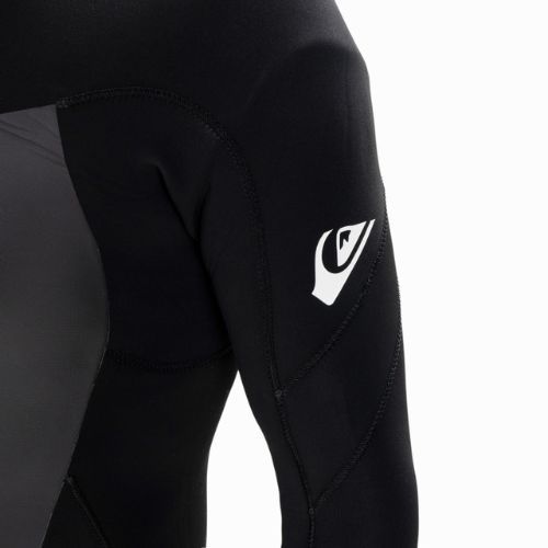 Quiksilver Bărbați 3/2mm Syncro Back Zip GBS Wetsuit costum de baie negru EQYW103084