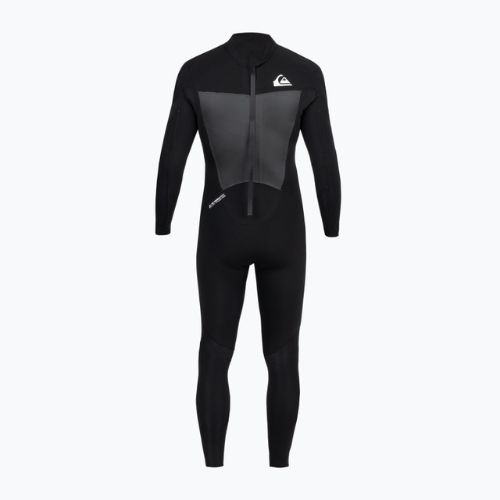 Quiksilver Bărbați 3/2mm Syncro Back Zip GBS Wetsuit costum de baie negru EQYW103084