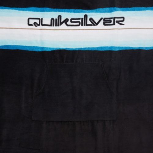 Poncho pentru bărbați Quiksilver Hoody Towel black/blue