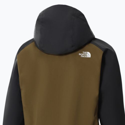 Jachetă de ploaie pentru bărbați The North Face Stratos maro NF00CMH95F11