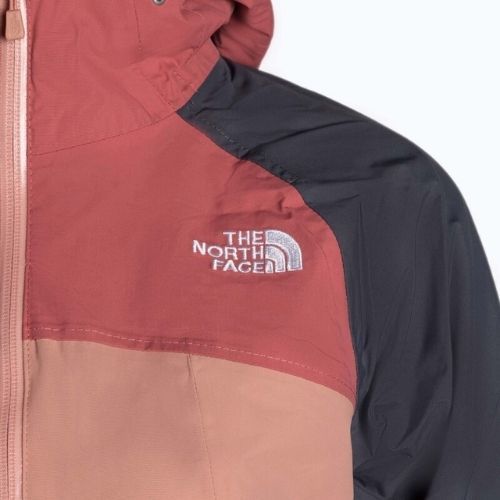 Jachetă de ploaie pentru femei The North Face Stratos roz NF00CMJ059K1