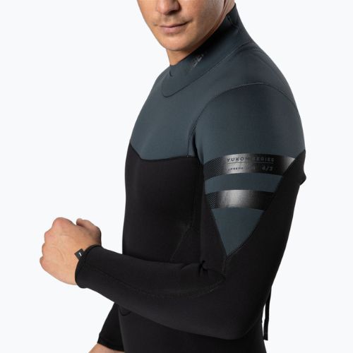 Costum complet pentru bărbați Jobe Yukon Fullsuit Backzip Backzip Foam 4/3mm negru 303522004-2XL