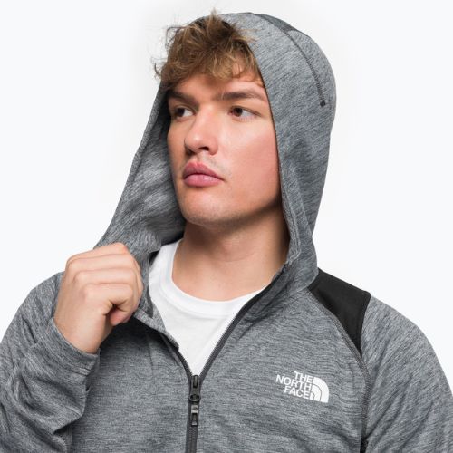 Jachetă de trekking pentru bărbați The North Face AO Midlayer FZ Hoodie FZ Gri NF0A5IMGYLM1