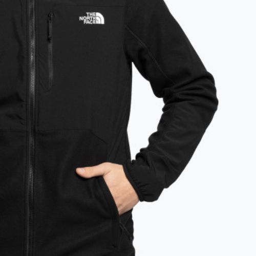 Bărbați The North Face Glacier Pro FZ Glacier Pro Full Zip fleece sweatshirt negru NF0A5IHSKX71