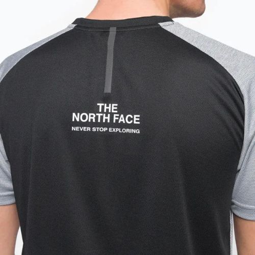 Tricou bărbătesc cu mânecă scurtă The North Face Ma gri NF0A5IEUGAU1
